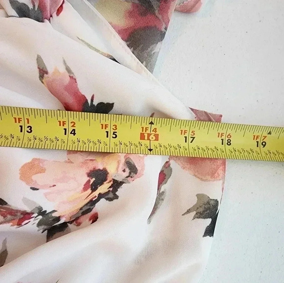 White House Black Market Off-the-Shoulder Floral Maxi Dress size S - Picture 8 of 16